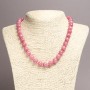 Tourmaline Necklace with a Smooth Bead, 10mm Diameter, 45cm Length