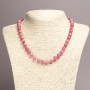 Tourmaline Necklace named after Smooth Ball, 8 mm diameter, 45 cm length