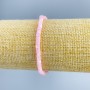 Bracelet Pearl-toned light pink discs, diameter approximately 4×2 mm, length 18 cm (stretch)