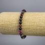 Tourmaline Bracelet (Imitation) Smooth Bead, 6 mm Diameter, 18 cm Stretch