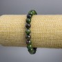Zoisite Bracelet (Imitation) Smooth Beads, 8 mm Diameter, 18 cm Length, Stretch Bracelet
