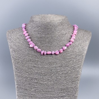 Natural Pearl Necklace (tone: lilac crumb), diameter 8mm±, length 50cm±
