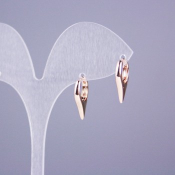 Xuping Earrings 18K Gold Plated, 18mm Length