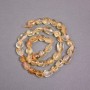 Citrine Beads on a Thread, Natural Stone, Faceted Bead, 12×9 mm, length 40 cm