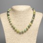 Australian Jadeite Necklace (Acrylic Imitation) Smooth Bead, 10.5 mm diameter, 48 cm length