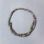 Dragon's Blood Jasper Beads, natural stone rondelle, diameter 4.5×2.5 mm, length 38 cm on thread