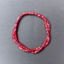 Red Variscite Beads (Pressed) Rondelle, diameter 4.5×2.5 mm, length approximately 38 cm on thread