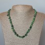 Zoisite Necklace with natural gemstone chips, diameter 7×3 mm, length 47 cm