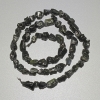 Sunstone Obsidian Natural Gemstone Faceted Beads, 6 mm Diameter ±, 40 cm Length ± on Thread