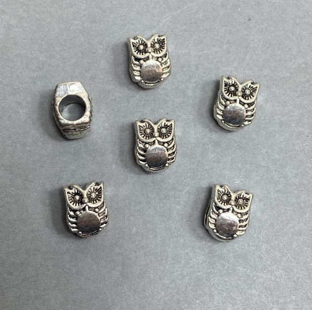 Separator-insert Owl (10x8 mm), set of 8