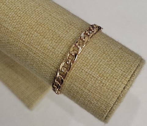 Браслет Xuping Позолота 18К, довжина 18см, товщина 7мм+