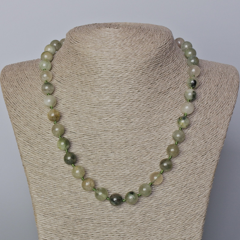 Phantom Quartz Necklace with Rutile