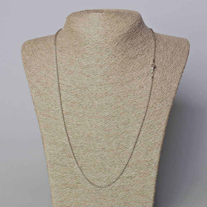 Xuping Rhodium Chain, 1.9 mm thick, 60 cm long