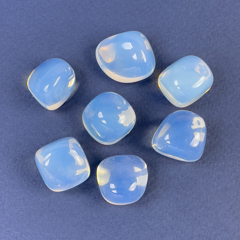Opalite Souvenir Stone (Moon) Faceted