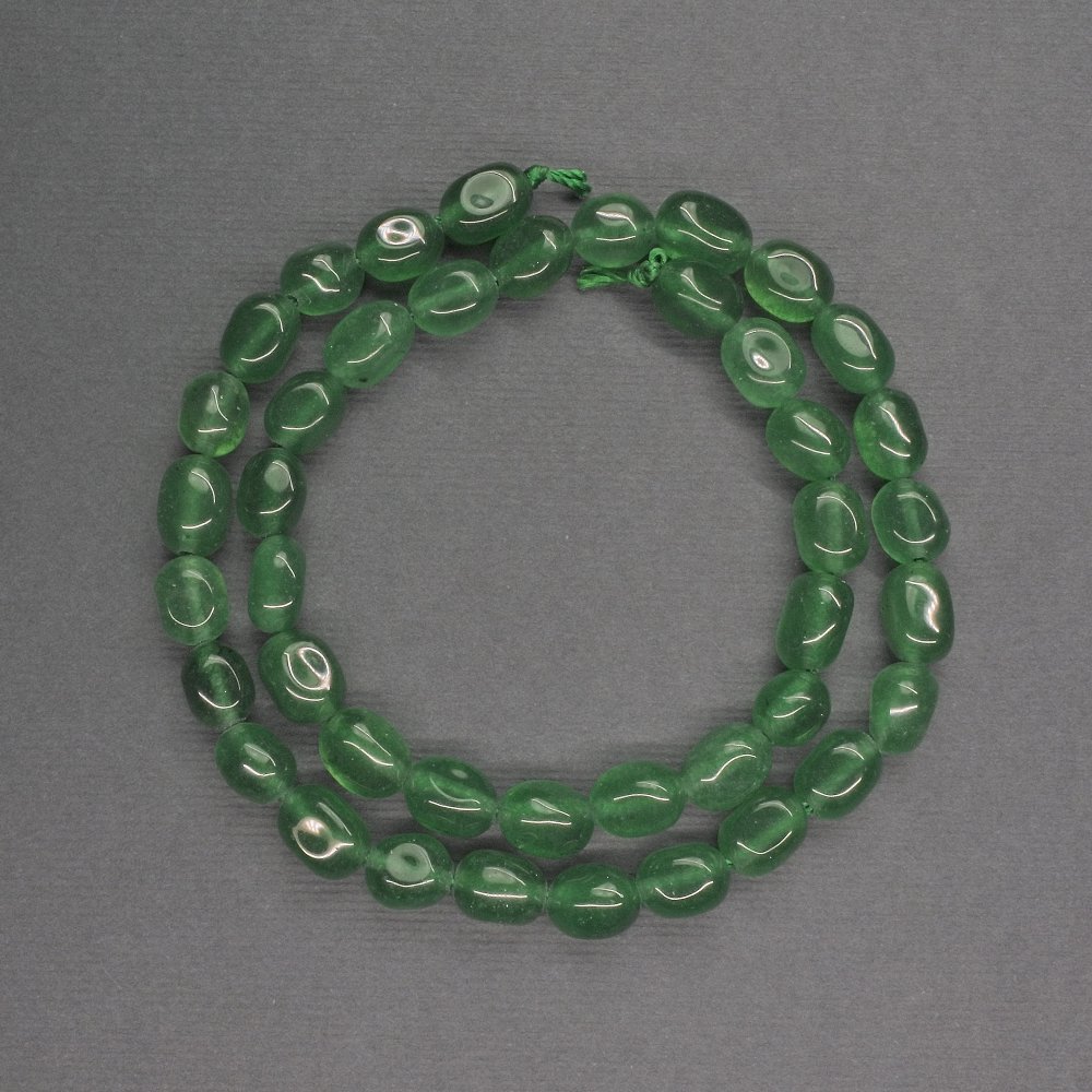 Green Aventurine Faceted Beads, 6×9mm±, length 39cm±