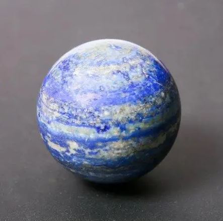 Lapis Lazuli Souvenir Sphere, diameter 18–19 mm (price per piece)