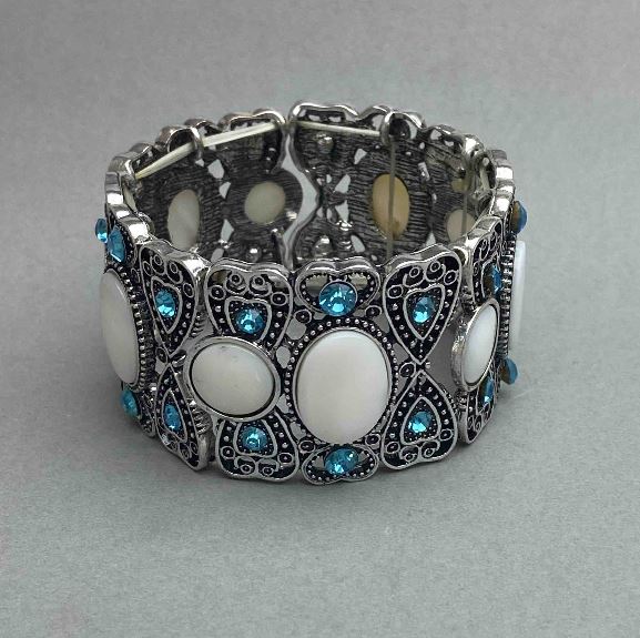 Bracelet with Mother-of-Pearl Inlay