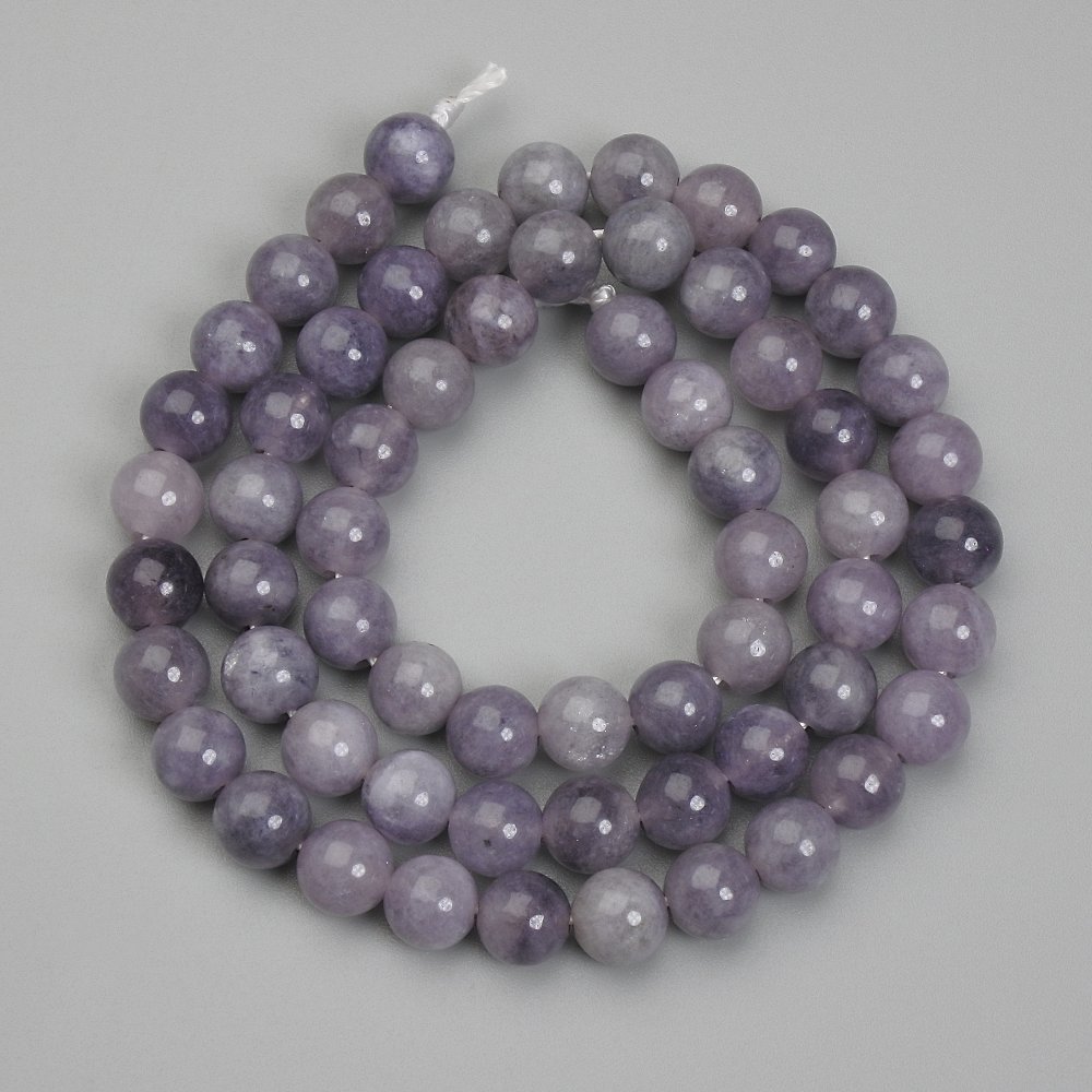 Iolite Beads, Ball-Shaped, 6 mm Diameter, 38 cm Length