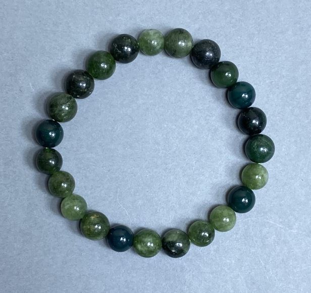 Jadeite Bracelet with Smooth 8mm Beads