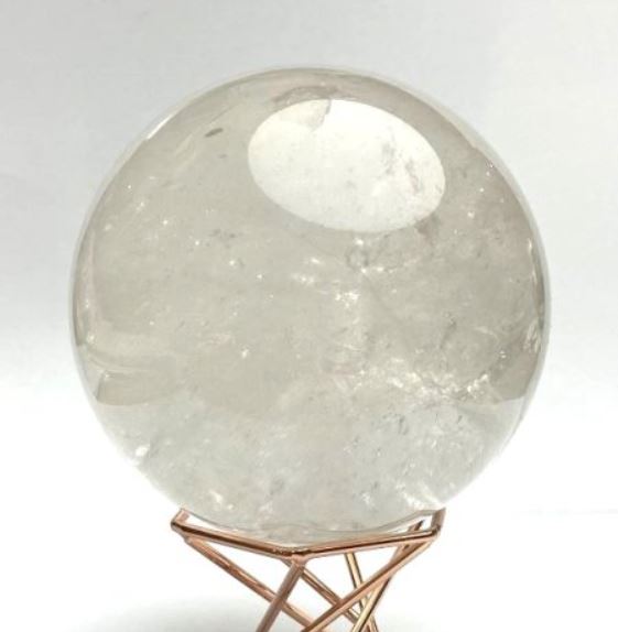 Crystal souvenir sphere weight 1551 g price per piece