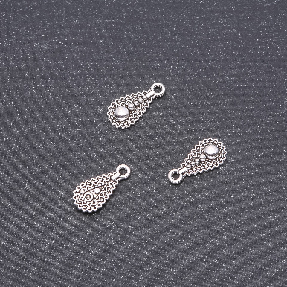 Teardrop Pendant Hardware 8×18 mm, 20 g packaging, ±30 pcs