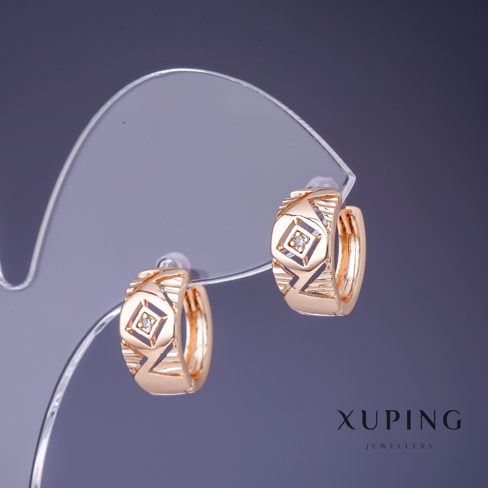 Earrings Xuping 15x7mm "18K Gold Plating"