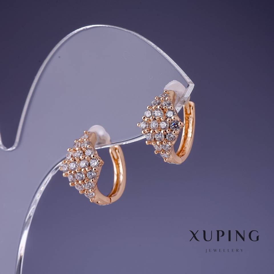 Earrings Xuping 13x10 mm '18K Gold Plating'