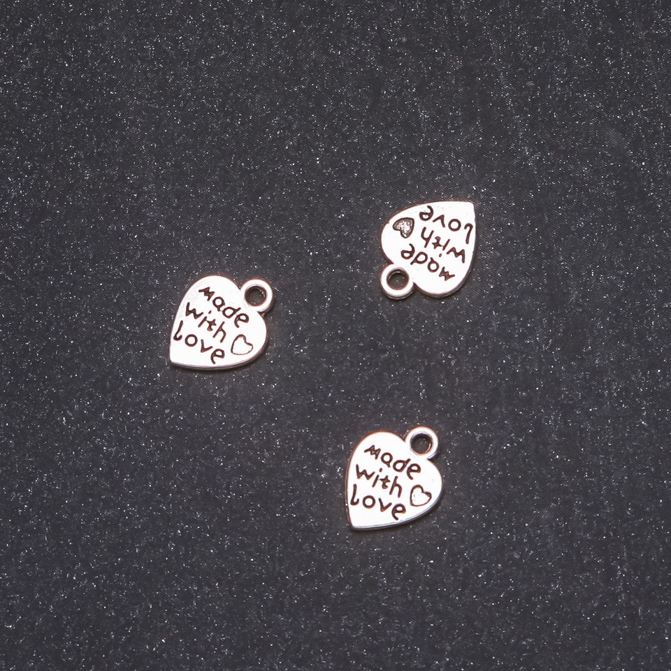 Heart Pendant 9x12mm for Jewelry