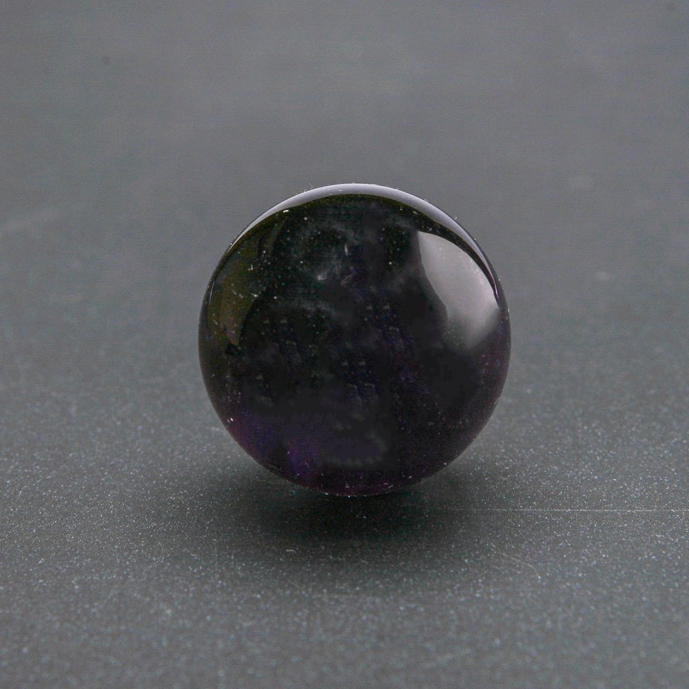Amethyst natural stone sphere souvenir, diameter 2.5 cm (±)