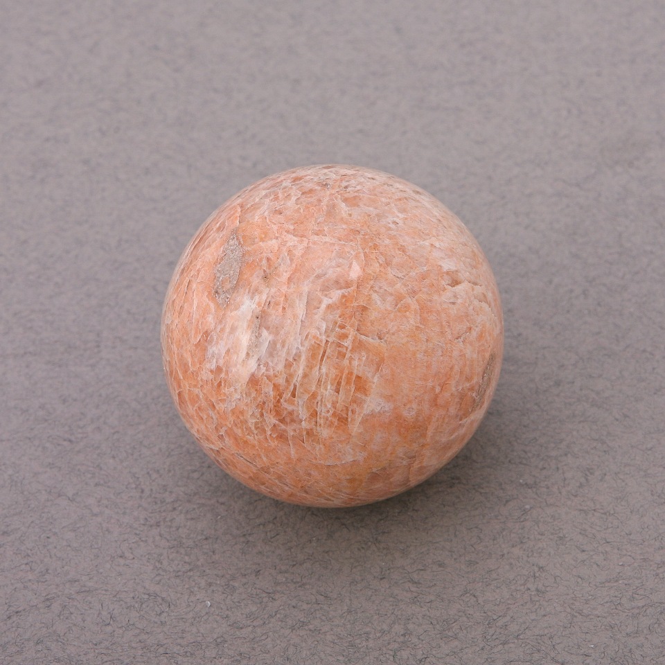 Selenite decorative sphere souvenir stone; weight from 300 g; price per 100 g