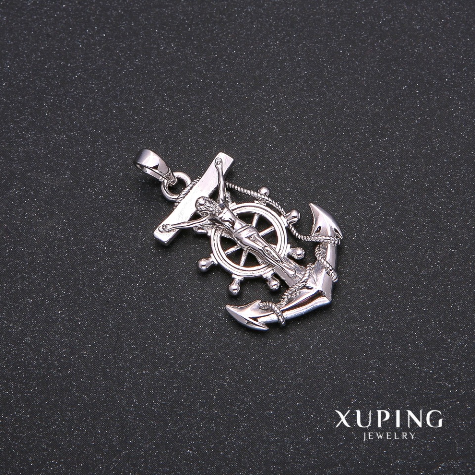 Pendant Xuping 21x35 mm Rhodium