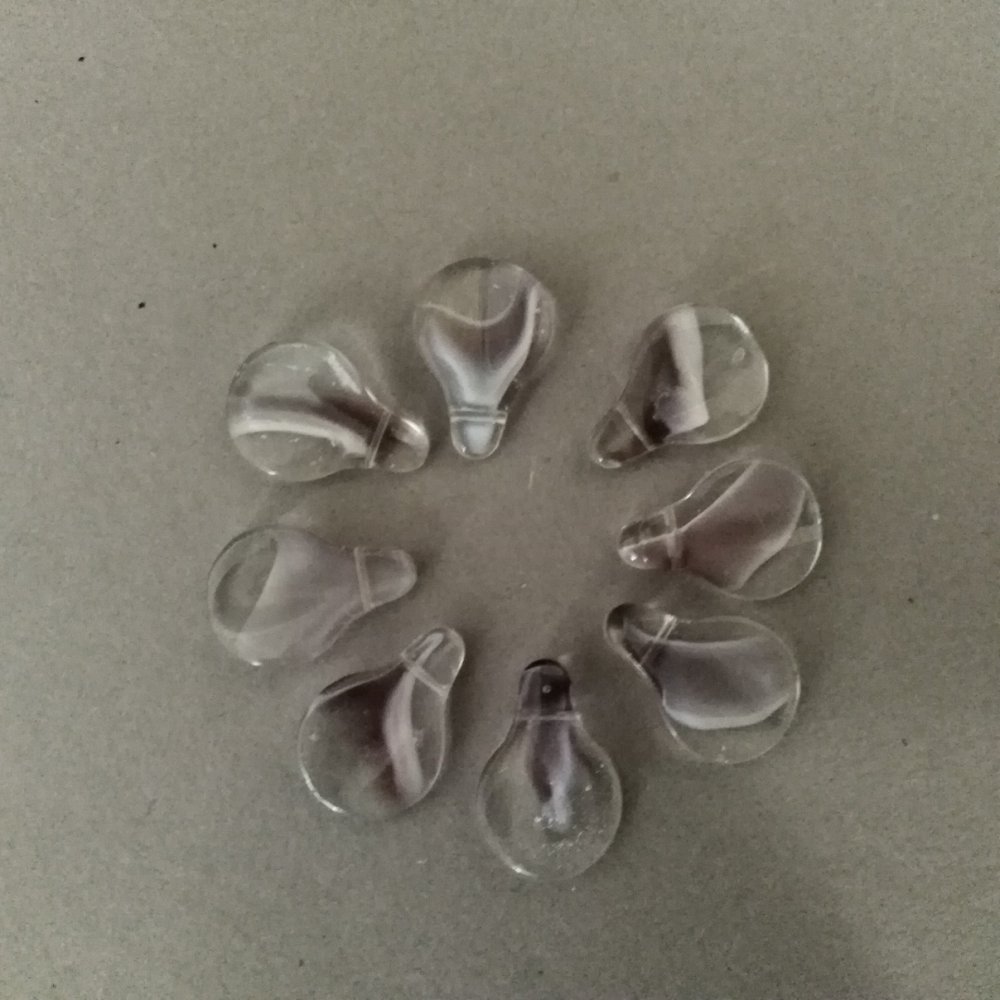 Murano Glass Beads 13×20 mm (+/-) price for 8 pcs