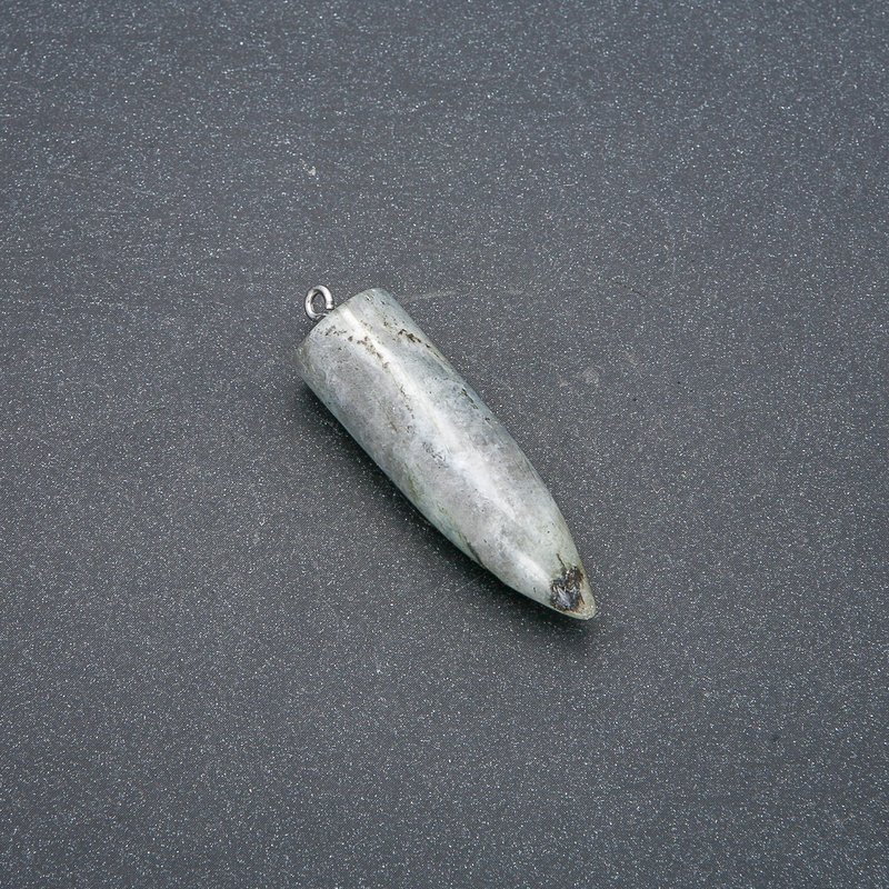 Labradorite Stone Ball Pendulum Pendant 13x40x45 mm (+-)