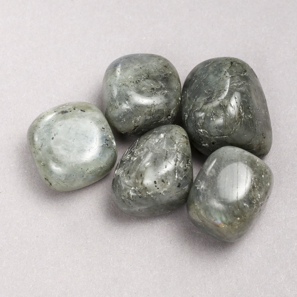 Souvenir natural Labradorite stone, diameter 22×20 mm ± (packaging 100 g)