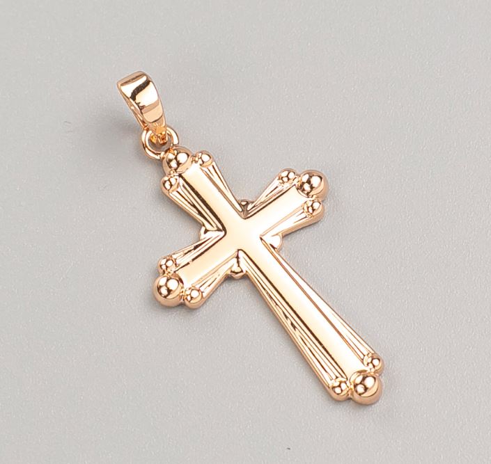 Xuping Cross Pendant 18K Gold Plating
