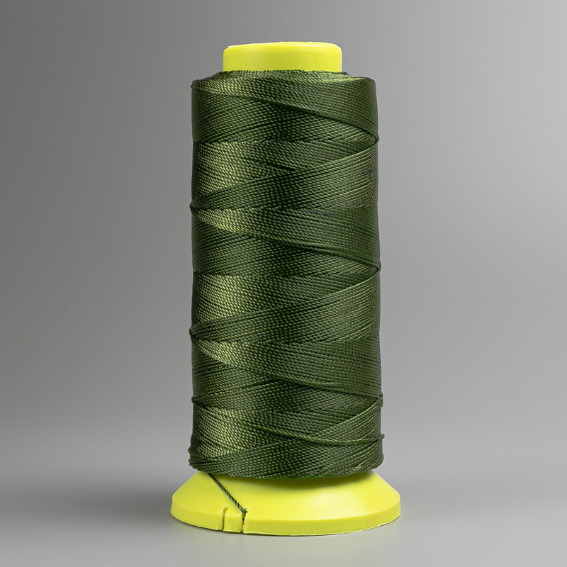Dark Green Nylon Thread Bobbin, 0.9 mm diameter, 300 m