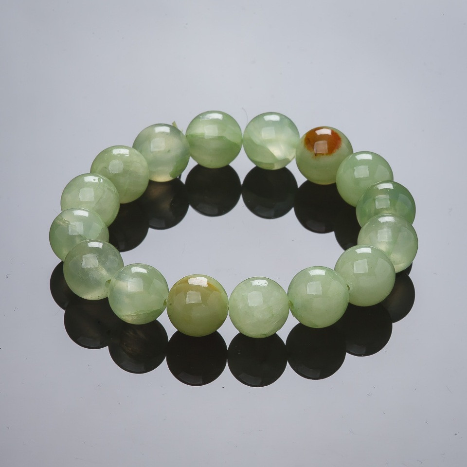 Onyx 12mm Elastic Bracelet